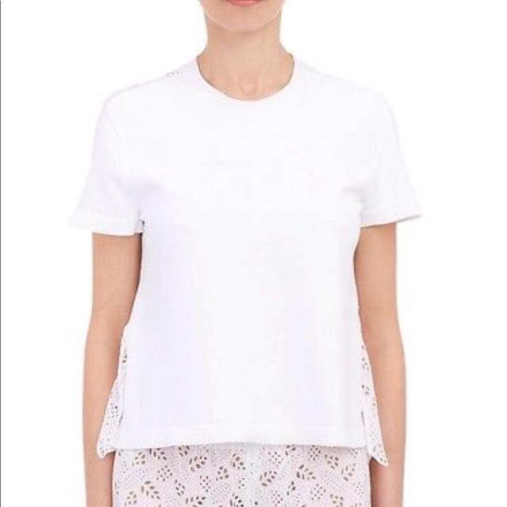 Valentino knit lace shirt